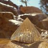 LichtKristall-Pyramide - Gold – Bild 5