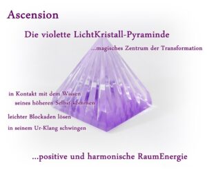 Ascension-LichtKristall-Pyramide-violett0