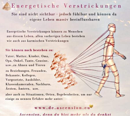 Ascension Energetische Verstrickungen