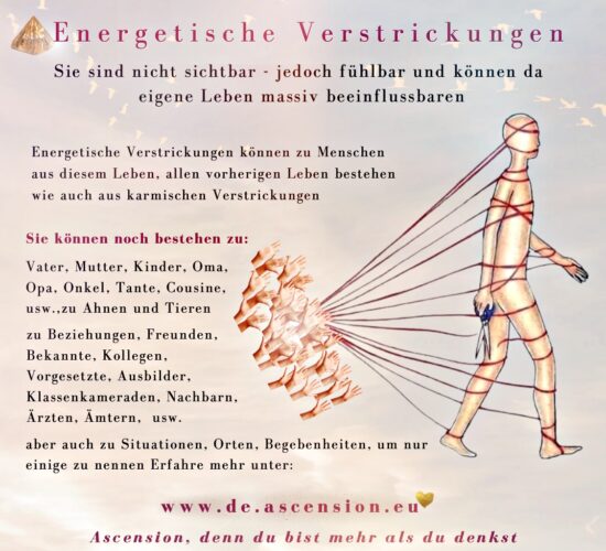 Ascension Energetische Verstrickungen
