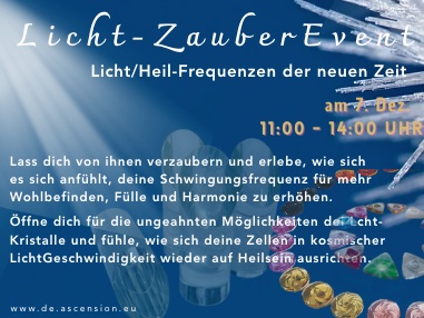Ascension-Licht-Zauber-Event- die neuen Heilfrequemzen erlebe