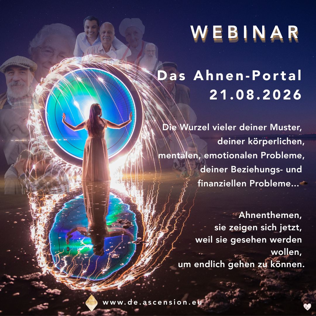 Ascension-Webinar - das große Ahnentor der Erlösung